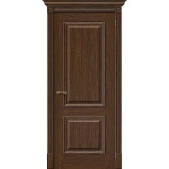 Дверь шпон Вуд Классик-12 Акция глухая Golden Oak