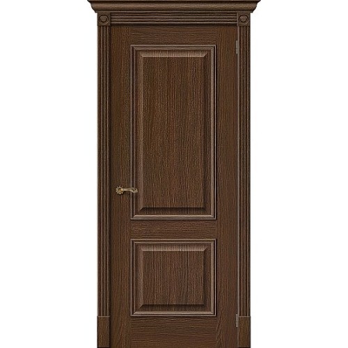 Дверь шпон Вуд Классик-12 Акция глухая Golden Oak