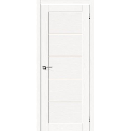 Дверь шпон Вуд Модерн-22 глухая Whitey