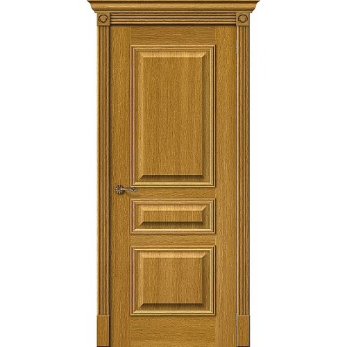 Дверь шпон Вуд Классик-14 глухая Natur Oak
