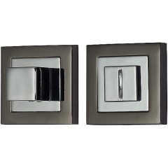 Фиксатор на квадратной розетке BN/C Черный никель/Хром 046-0032