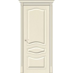 Дверь шпон Вуд Классик-50 глухая Ivory