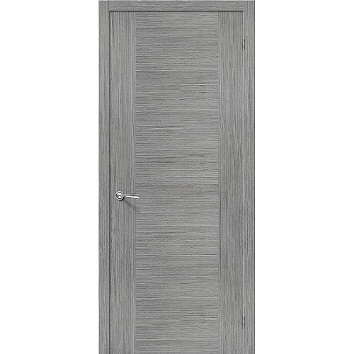 Дверь шпон Рондо серый дуб глухая