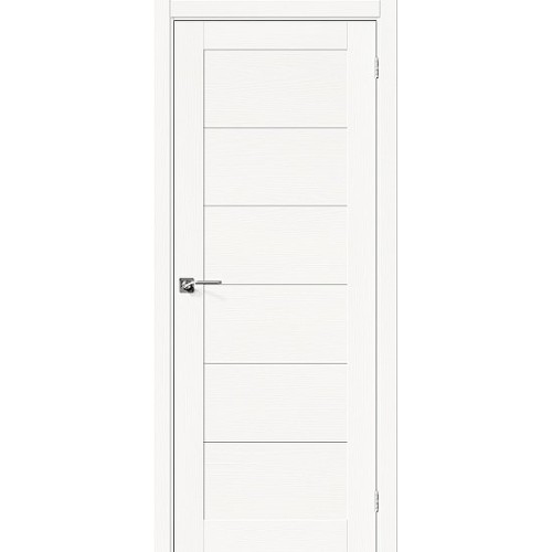 Дверь шпон Вуд Модерн-21 глухая Whitey