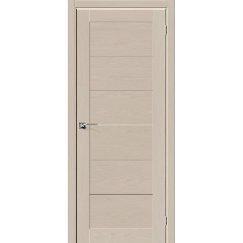 Дверь шпон Вуд Модерн-21 глухая Latte