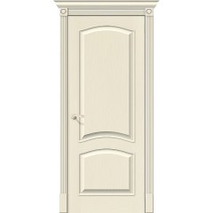 Дверь шпон Вуд Классик-32 глухая Ivory