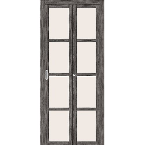 Дверь книжка экошпон Твигги V4 Grey Veralinga