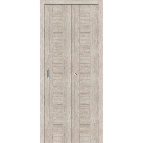 Дверь книжка экошпон Порта-21 Cappuccino Veralinga