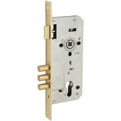 Замок со стальным язычком Гальваника G Золото 045-0062