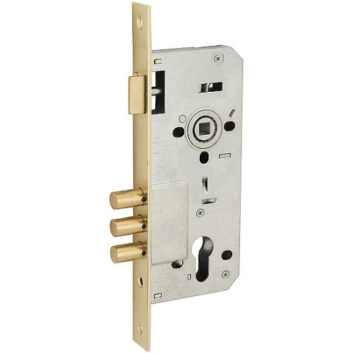 Замок со стальным язычком Гальваника G Золото 045-0062