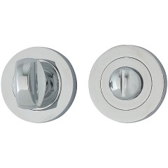 Фиксатор на круглой розетке C Хром 048-0028