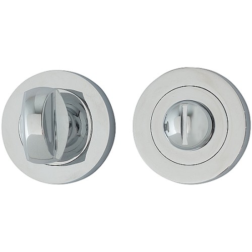 Фиксатор на круглой розетке C Хром 048-0028