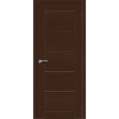 Дверь шпон Граффити венге глухая