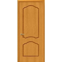 Дверь шпон Каролина глухая Дуб Нат