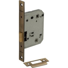 Защелка с пластиковым язычком Гальваника AB Бронза 045-0054