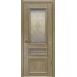 Вероника-3 Дуб натуральный межкомнатная дверь экошпон со стеклом