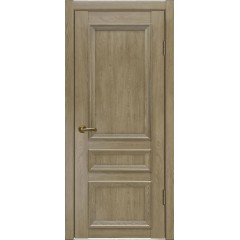 Вероника-5 Дуб натуральный межкомнатная дверь экошпон глухая