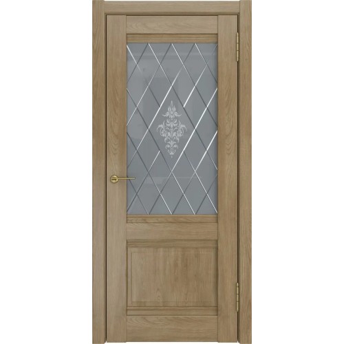 ЛУ-52 Дуб натуральный экошпон стекло