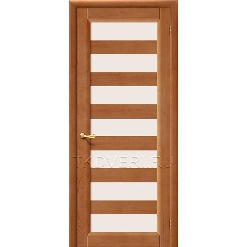 Дверь массив сосны М3 Т-05 Светлый Лак