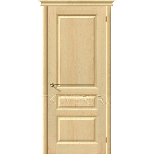 Дверь массив сосны М7 глухая без отделки