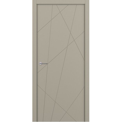 Межкомнатная дверь Zadoor Art-Lite ПГ Chaos Эмаль 7044