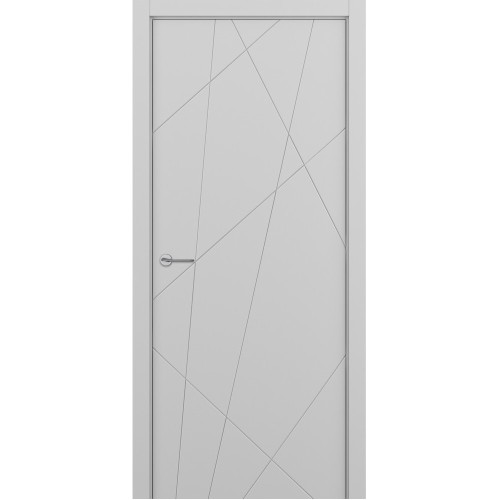 Межкомнатная дверь Zadoor Art-Lite ПГ Chaos Эмаль 7044
