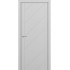 Межкомнатная дверь Zadoor Art-Lite ПГ Diagonale Эмаль Белый