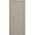 Межкомнатная дверь Zadoor Art-Lite ПГ Diagonale Эмаль Белый