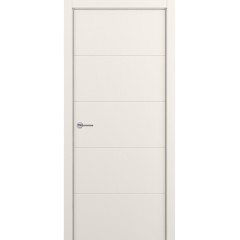 Межкомнатная дверь Zadoor Art-Lite ПГ Groove Эмаль Белый