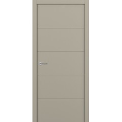 Межкомнатная дверь Zadoor Art-Lite ПГ Groove Эмаль Белый