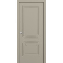 Межкомнатная дверь Zadoor Art-Lite ПГ Венеция 3 Эмаль Серый шелк