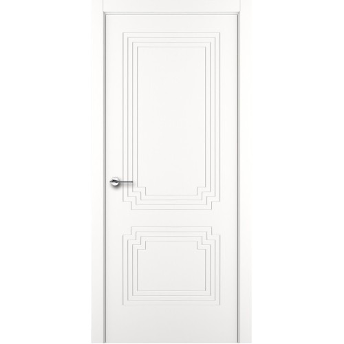 Межкомнатная дверь Zadoor Art-Lite ПГ Венеция 3 Эмаль Белый