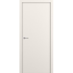 Межкомнатная дверь Zadoor Art-Lite ПГ Elen Эмаль Белый + алюм кромка