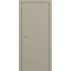 Межкомнатная дверь Zadoor Art-Lite ПГ Elen Эмаль Белый + алюм кромка