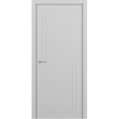 Межкомнатная дверь Zadoor Art-Lite ПГ Contorno Эмаль 7047