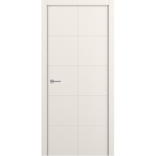 Межкомнатная дверь Zadoor Art-Lite ПГ Quadratto Белый
