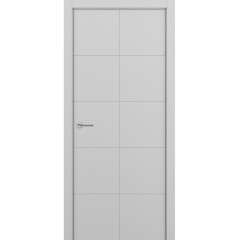 Межкомнатная дверь Zadoor Art-Lite ПГ Quadratto Белый