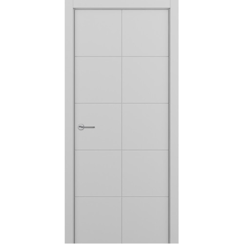 Межкомнатная дверь Zadoor Art-Lite ПГ Quadratto Белый