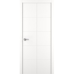 Межкомнатная дверь Zadoor Art-Lite ПГ Quadratto Белый