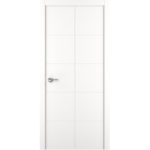 Межкомнатная дверь Zadoor Art-Lite ПГ Quadratto Белый