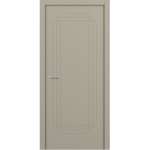 Межкомнатная дверь Zadoor Art-Lite ПГ Realta Эмаль Серый шелк