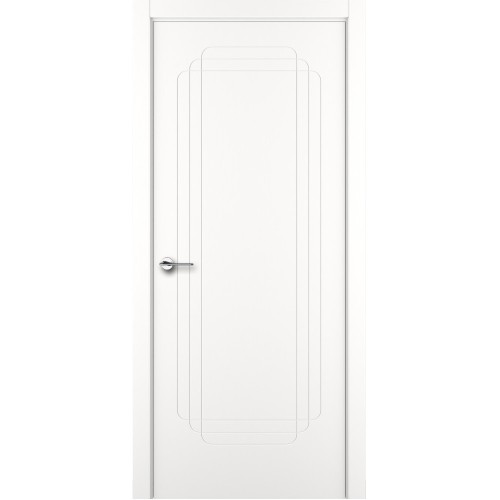Межкомнатная дверь Zadoor Art-Lite ПГ Realta Эмаль Белый