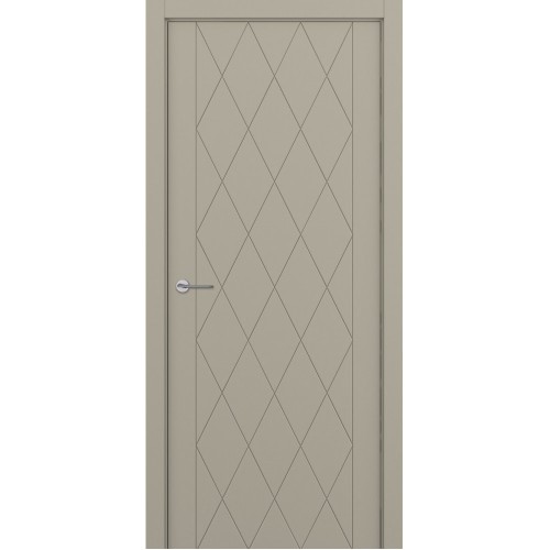 Межкомнатная дверь Zadoor Art-Lite ПГ Rombo Эмаль 7044
