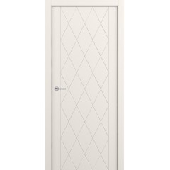 Межкомнатная дверь Zadoor Art-Lite ПГ Rombo Эмаль 7044