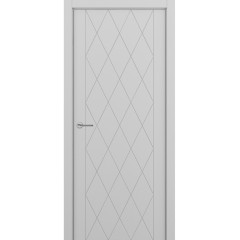 Межкомнатная дверь Zadoor Art-Lite ПГ Rombo Эмаль 7044