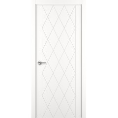 Межкомнатная дверь Zadoor Art-Lite ПГ Rombo Эмаль 7044