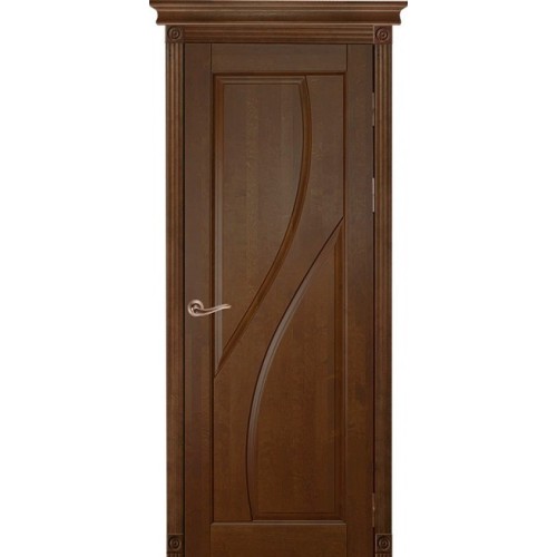 Дверь Ока массив ольхи-Даяна Махагон глухая