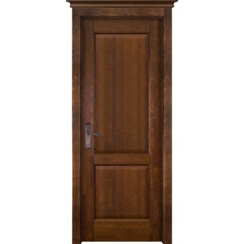 Дверь Ока массив ольхи-Элегия Махагон глухая