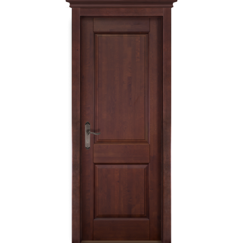 Дверь Ока массив ольхи-Элегия Белая эмаль глухая