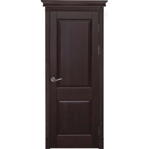 Дверь Ока массив ольхи-Элегия Махагон глухая